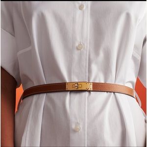 ✨Kelly 18 belt Etoupe Palladium Hardware ✨